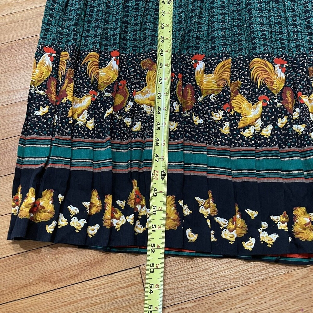 Vintage Carole Little Womens Maxi Jumper Dress 16 Country Cottagecore Granny NEW - Picture 5 of 10